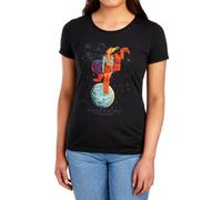Dc Supergirl Galactic Woman of Tomorrow Womens T Shirt, Black, S