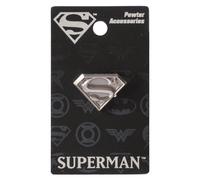 DC Superman Logo Pewter Lapel Pin
