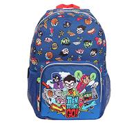 DC Teen Titans Go Characters Backpack, Kids, One Size, Multicoloured, Official Merchandise