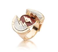 DC The Flash Movie Costume Ring Brass Replica With Slide-Open Function | Size 11