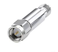 DC To 8 GHz Fixed Attenuator, For SMA Male To Female Fixed Coaxial Attenuator 50 Ohm, Stainless Steel For 5G Testing Lab Equipment