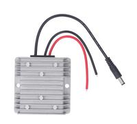 DC to AC Converter, 60W, DC48V Input, AC12V 5A Output, IP67 Waterproof Voltage Regulator - Low Heat Generation, Full Sealed Construction, Ideal for Vehicles and Security