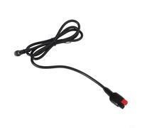 DC to Cable for Icom IC-705 Portable Shortwave QRP - 1m Right-Angle 18AWG Pure Copper Wire with Plastic Housing, Black