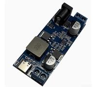 DC to DC Converter 25W Step Down Module 9V-36V to 5V 5A with USB C Port for Car Truck RV Boat Power Supply Blue(TYPE-C)
