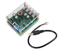 DC to DC Step Down Converter 7 60V to 5V 5A Power Supply Module with 4 USB Ports Fast Charging Protection for Smartphones Tablets Electronics Devices