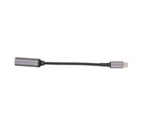 DC to Type C Cable, 6.3x3.0mm 100W Female Input to Male Output Nylon Type C to DC6330 Cable, Light and Portable, Aluminium Alloy, for Tablet, Phone, PC