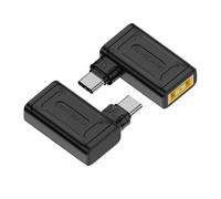 DC to Type C Converter, Charger Connector, Stable PD 140W Portable DC Female to Type C Adapter for Electronic Devices Notebook Travel Business
