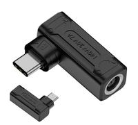 DC to Type C Converter Laptop, Charging Port Converter, Stable PD 140W Portable DC Female to Type C Adapter for Electronic Devices Notebook Travel Business
