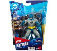 Mattel DC Premier Series 6.5in Batman Action Figure Series 1 | Detailed Super Hero Design, 22 Articulations & Fabric Cape, Weapon Stand & Battle Accessories, JMD95