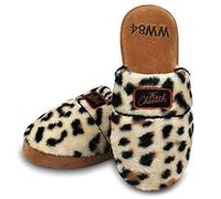 DC Comics Wonder Woman Cheetah Print Women's Mule Slippers UK 5-7