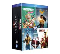 DC Universe-Coffret 5 Films : Birds Prey et la fantabuleuse Histoire de Harley Quinn + Shazam + Aquaman + Wonder Woman + Man of Steel [Blu-Ray]