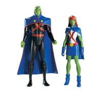 DC Universe Young Justice Martian Manhunter And Miss Martian Figure 2-Pack