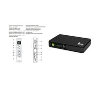 DC UPS Power 30W Outputs 9V/2A or 12V/2A and RouterUPS-30-PoE