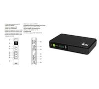 DC UPS Power 30W Outputs 9V/2A or 12V/2A and RouterUPS-30-PoE