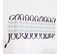 DC VOLTAGE 12V LED Module Light 10 Pcs RGB IP65 Waterproof Injection Light for Sign Board, Shop Name, Letter Sign, Backlight Decoration, Energy Saving DIY Lighting (RGB 10 Pack)
