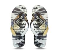 DC VOLTAGE 1PCs Women Toe Post Flip Flops Rubber Lightweight Beach Summer Slippers Camouflage Design Beach Comfortable Thong Sandal (Coffee, UK Footwear Size System, Adult, Women, Numeric, Medium, 9)