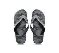 DC VOLTAGE 1PCs Women Toe Post Flip Flops Rubber Lightweight Beach Summer Slippers Camouflage Design Beach Comfortable Thong Sandal (Grey, UK Footwear Size System, Adult, Women, Numeric, Medium, 12)