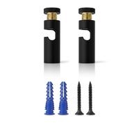 DC VOLTAGE 2 Pcs Ceiling Cable Mount Hook Swag Pendant and Chandelier Lighting Minimalist Cord Keeper Swag Hook for Ceiling and Wall Modern Ceiling Hooks for Swag Light Easy Fit (Pack 2)