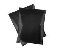 DC VOLTAGE 20 Pack Mailing Bags Black Parcel Delivery Bags with Self Seal Closure Flexible Lightweight and Tear Proof Postal Mailing Bags Multipack Mailing Envelope Bags.