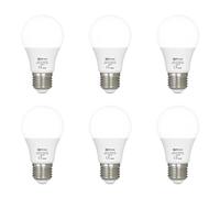 DC VOLTAGE 6 Pack, Bayonet Light Bulb, 60W Equivalent, Cool White 6400K, 9W 806lm B22 LED Bulb, BC A60 GLS Energy Saving Light Bulbs for Home Lighting Non-dimmable, [Energy Class A]