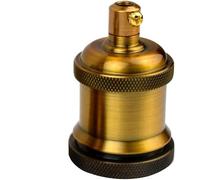 DC Voltage Bottle Lamp Holder Step Light Vintage Metal E27 base Industrial Light Bulb Socket Ceiling Pendant For Cafe and any other stylish places (YB)