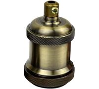 DC Voltage Bottle Lamp Holder Step Light Vintage Metal E27 base Industrial Light Bulb Socket Ceiling Pendant For Cafe and any other stylish places