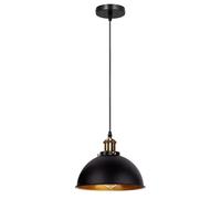 DC VOLTAGE Industrial Pendant Ceiling Light Fitting E27 Lamp Holder Suspended Pendant Light Fitting Kit for Kitchen Bedroom Living Room Lounge Hall bar
