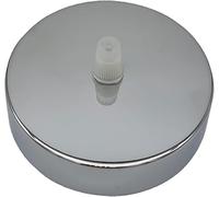 DC VOLTAGE Industrial Vintage Single Outlet Ceiling Rose Multi Colors 100mm Metal Ceiling Rose with Cord Grip and Fitting Accessories for Kitchen Living Room