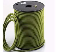 DC VOLTAGE Lightning Wire 1 Meter Fabric Cable Vintage 2 Core Round Electric Cables Textile Cord Italian Braided 0.75 mm Electrical Cord Flexible Wire for Lighting Other Appliances