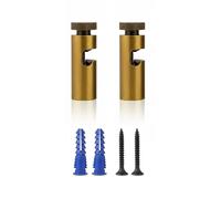 DC VOLTAGE Modern Adjustable Pendant Light Cable Hook 2 Pcs Metal Ceiling Mount Hook with Screw Fixing Minimalist Holder for Fabric Cables Spider Pendant Lighting Hanging Décor (Pack 2)