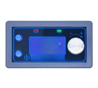 DC Voltage Regulator 5A 80W Adjustable Boost Converter with LCD Precise Voltage Control Step Up Down Module Blue PCB Real-Time Current Power Temp Display Over-Voltage Over-Current (ZK-5KX)