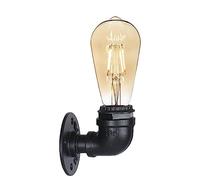 DC VOLTAGE Retro Industrial Water Pipe Wall Lights Vintage Rustic Metal Steampunk Lamp Valve Tap Single Loft Rustic E27 Lighting Fixtures