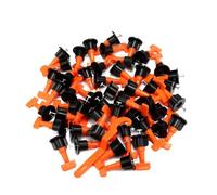 DC VOLTAGE Tile Leveling System Kit 150pcs Tile Leveler Spacers, 3 Special Wrenches, 15 T-pins (Medium-150Pcs)