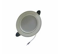 DC VOLTAGE Ultra Slim 5W Recessed Round Ceiling Downlight, Cool White 6000K, Adjustable Panel Spotlight Lamp for Kitchen