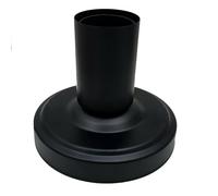 DC VOLTAGE Vintage Ceiling Semi Flush Mount Light Fitting Easy Fit E27 BlackMetal Ceiling Fitting for Living Room Kid Room Lounge Decorative