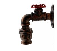 DC VOLTAGE Vintage Industrial Steampunk Pipe Wall Light E27 Metal Wall Sconce Retro Lamp for Living Room Bedroom Kitchen Bar Café Restaurant Loft Decor