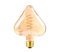 DC VOLTAGE Vintage LED Light Bulb E27 Spiral Non Dimmable T45 T185 ST64 G95 G125 Decorative Bulbs Amber Glass Warm White, Retro E27 Screw Bulb (Style 6)