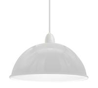 DC VOLTAGE White Ceiling Light Shade 40CM Metal lamp Shade Pendant Lighting Ceiling Light Shade,Ceiling Fitting Light & Industrial Light for Indoor Pendant Light Shade Kitchen Easyfit lamp Shade