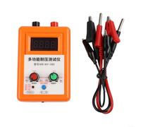 DC Voltage Withstand Tester for IGBT MOSFET Diodes Transistors SCRs CCFL Lamps with Adjustable Output 0-3700V and 4-Digit Digital Tube Display (red)