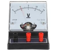 Dc Voltmeter Dual Range 0-3v 0-15v Plastic Analog Meter