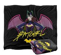 Dc Women Batgirl Silky Touch Super Soft Throw Blanket 152 X 127 Cm