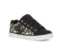 DC Women's Chelsea Skate Shoes - Cheetah/Black