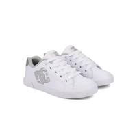 DC Women's Chelsea Sneaker, White/Grey, 8 UK