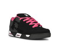 DC Women's Command Skate Shoes - Black/Black/Pink