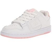 DC Women's Manteca 4 Casual Skate Shoe, White/Pink, 5.5 UK