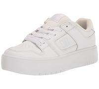 DC Women's Manteca 4 Platform Skate Shoe, White/White, 6.5 UK