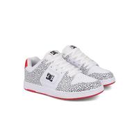 DC Women's Sneaker, White/Black/Pink, 5 UK