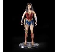 The Noble Collection DC Bendyfigs Wonder Woman - Officially Licensed 7.5in (19cm) DC Bendable Toy Posable Collectable Doll Figure With Stand - Gifts For Kids & Adults