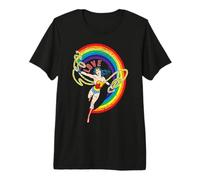 DC Wonder Woman Rainbow Love Premium T-Shirt