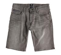 DC Worker Straight Denim Shorts, grey, size 28